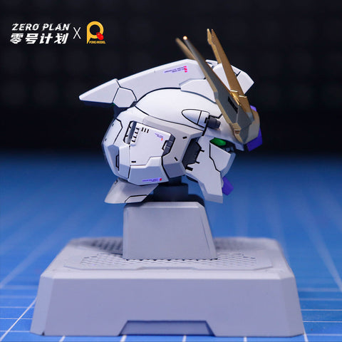 ZeroPlan x Ponq Model Modification Parts Head Sculpt for Hi-ν Gundam