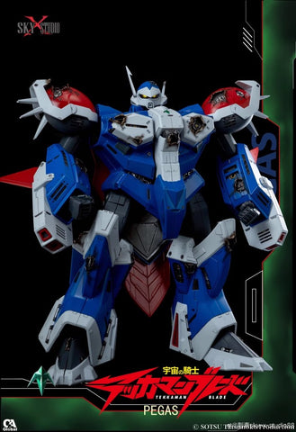 【Pre-Order】Sky X Studio Licensed Uchū no Kishi Tekkaman Pegas w/ LED 33.5cm / 13.19"