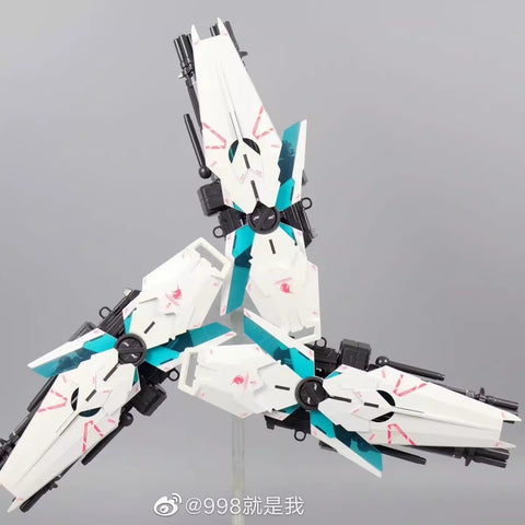Daban PG RX-0 Unicorn Gundam Final Battle Model Kit w/ Transparent Psycho Frame 1/60 Scale