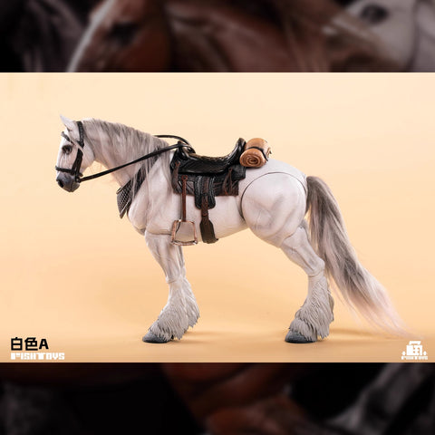 Fish Toys Wasteland Series Basic Horse White A Version