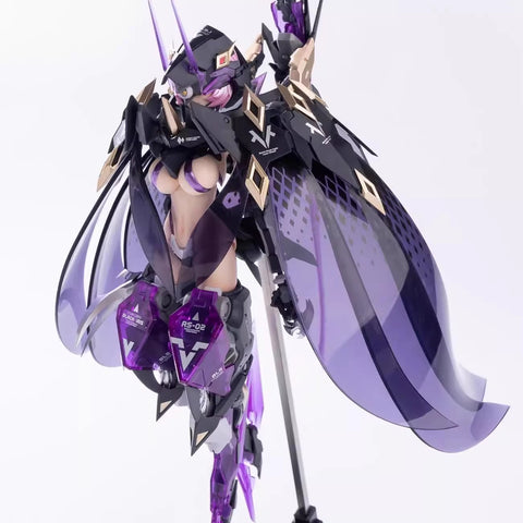 Earnestcore Craft Star Flower Black Iris 20cm / 7.87"