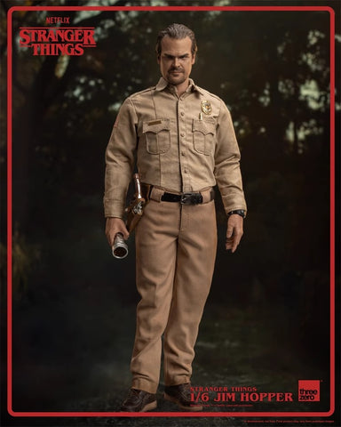 Threezero Stranger Things Season 1 Jim Hopper 1/6 Scale 31.8cm / 12.52''