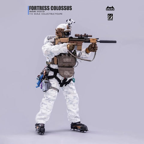 【Pre-Order】HASUKI SA03 SA-03 Salvo Series Black Operations Unknown Operator Fortress Colossus Sierra Phantom 1/12 Scale