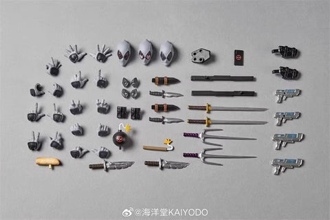 【Pre-Order】KAIYODO Revolve Technology Marvel X Special Forces Yamaguchi Deadpool Version 2.5 21.5cm / 8.46"