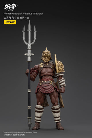 JoyToy Source Strife Roman Gladiator Retiarius Gladiator 1/18 Scale 10.8 x 4.6 cm / 4.25 x 1.81''
