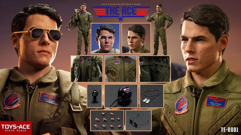 【Pre-Order】TOYS ACE TE001 TE-001 Top Gun Maverick The Ace Action Figure 1/6 Scale 30cm / 11.81"