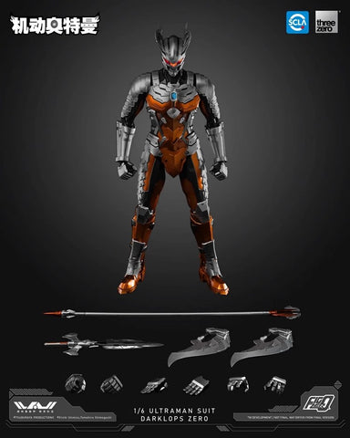 Threezero 1/6 FigZero Ultraman Suit Darklops Zero 1/6 Scale 31.5cm / 12.40''
