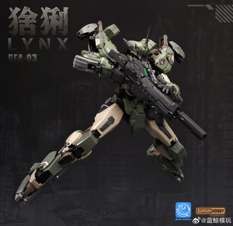 【Incoming】Ming Jiang Legend X Sunday Hobby Blue Whale Series LYNX Model Kit 1/100 Scale
