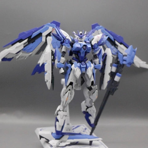 MJH MG XXXG-00W0 Wing Gundam Zero EW Ver. HIRM Purple Version Model Kit w/o Decal 1/100 Scale