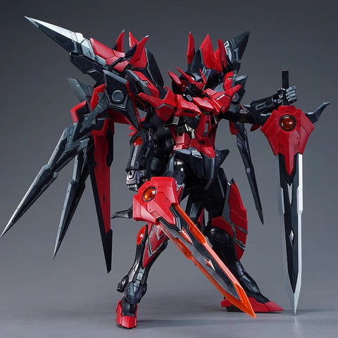 Tiechuang Model Xingmie Alloy Frame Dark Silver Version Model Kit 1/100 Scale 23cm / 9.06''