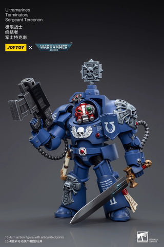 JoyToy Source Warhammer 40K Ultramarines Terminators Sergeant Terconon 1/18 Scale