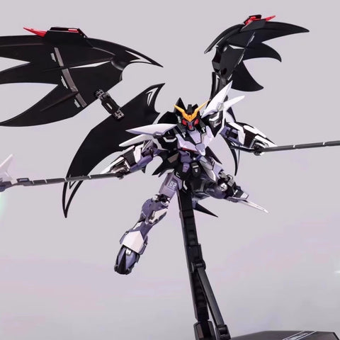 4th Party Pre-Painted & Pre-Assembled MC-01 XXXG-01D2 Gundam Deathscythe Hell 1/72 Scale