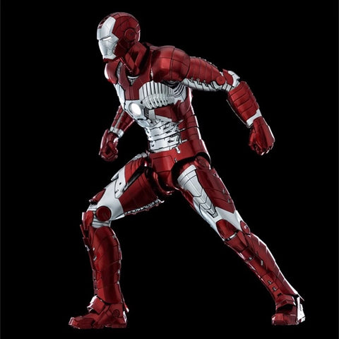 Threezero Marvel Studios The Infinity Saga DLX Iron Man Mark 5 17.5cm / 6.89''