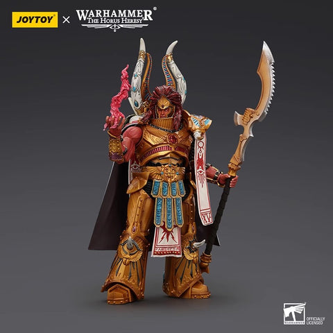 JoyToy Source Warhammer The Horus Heresy Thousand sons Magnus the Red Primarch of the XVth Legion 1/18 Scale