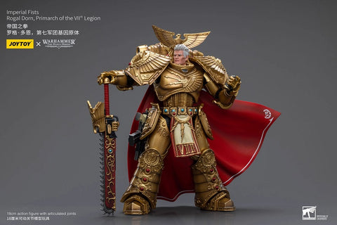 JoyToy Source Warhammer The Horus Heresy Imperial Fists Rogal Dorn - Primarch of the Vllth Legion 1/18 Scale