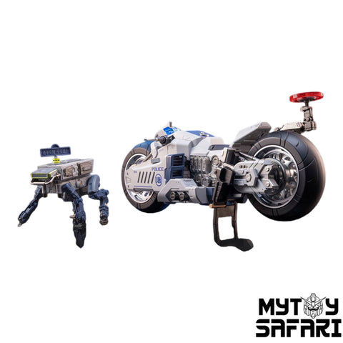 Moshow X CHANGANWEI MSC0004 Mecha Motorcycle Traffic Police Version