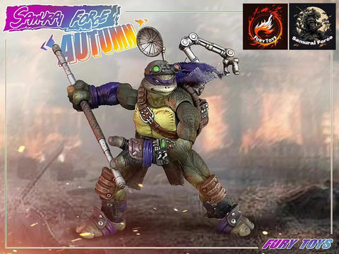 Fury Toys Samurai Turtles Assassin Autumn Donatello  1/12 Scale