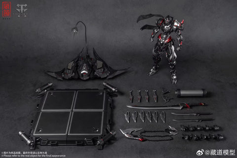 【Incoming】CangDao Model Ninja Zhan Ming Shinobi Dark Night Version 1/72 Scale