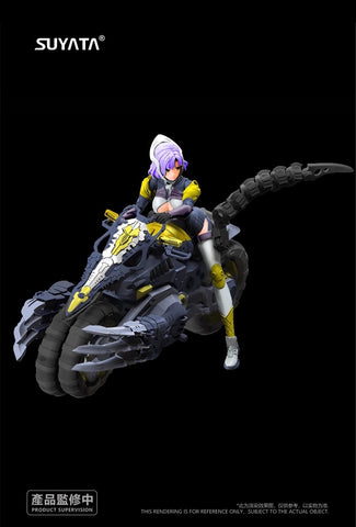 Suyata HP-001 The Hunter's Poem Cyber Girl Arya Model Kits 1/12 Scale 15cm / 5.91"