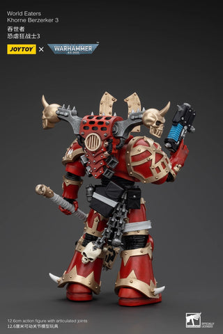 JoyToy Source Warhammer 40K World Eaters Khorne Berzerker 3 1/18 Scale  12.6 x 7.2 cm / 4.96 x 2.83''