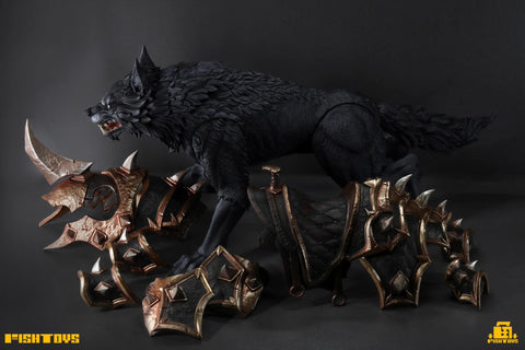 Fish Toys Wasteland Series The Wolf of Glory Black Version