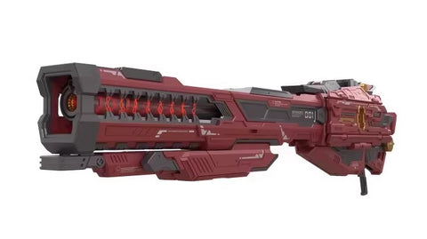 Qianqu Shang Heavy Electromagnetic Railgun Upgrade Kit Red Version 31cm / 12.2"