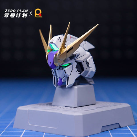 ZeroPlan x Ponq Model Modification Parts Head Sculpt for Hi-ν Gundam