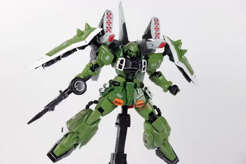 Phantom Model 2001B ZGMF-1001/M Blaze Zaku Phantom Warrior Green Version Model Kit 1/100 Scale