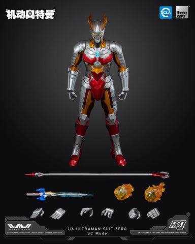 Threezero FigZero Ultraman Suit Zero SC Mode 1/6 Scale 31.5cm / 12.4''