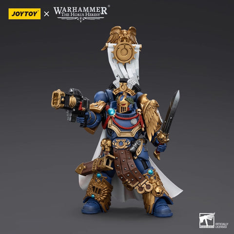 JoyToy Source Warhammer The Horus Heresy Ultramarines Legion Praetor with Power Sword and Volkite Serpenta 1/18 Scale 13.6cm / 5.35''