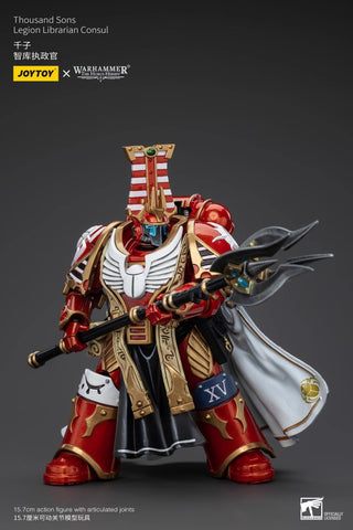 JoyToy Source Warhammer The Horus Heresy Thousand Sons Legion Librarian Consul 1/18 Scale 15.7cm / 6.18''