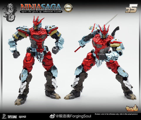 【Pre-Order】Forging Soul & Pier Studio AGS-35 AGS35 Ninjia Saga Fuma Kotaro Collector Edition 1/60 Scale