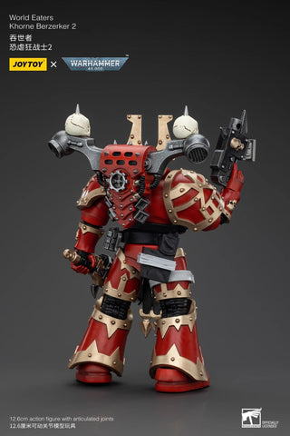 JoyToy Source Warhammer 40K World Eaters Khorne Berzerker 2 1/18 Scale 12.6 x 7.2 cm / 4.96 x 2.83''