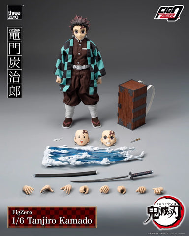 Threezero FigZero Demon Slayer Kimetsu no Yaiba Tanjiro Kamado 1/6 Scale 27.5cm / 10.83''