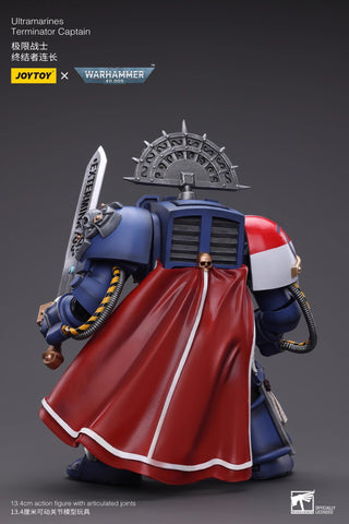 JoyToy Source Warhammer 40K Ultramarines Terminator Captain 1/18 Scale