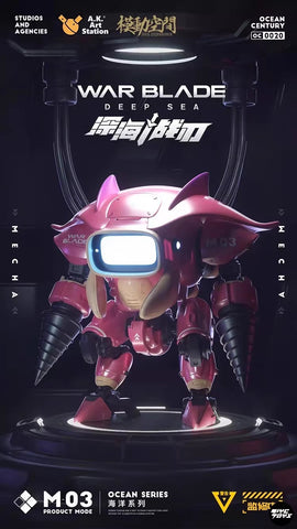 【Pre-Order】Saying Zone M01 M-01 Shark, M02 M-02 Jellyfish, M03 M-03 Devil Fish & M04 M-04 Squid Set of 4