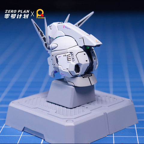 ZeroPlan x Ponq Model Modification Parts Head Sculpt for Hi-ν Gundam