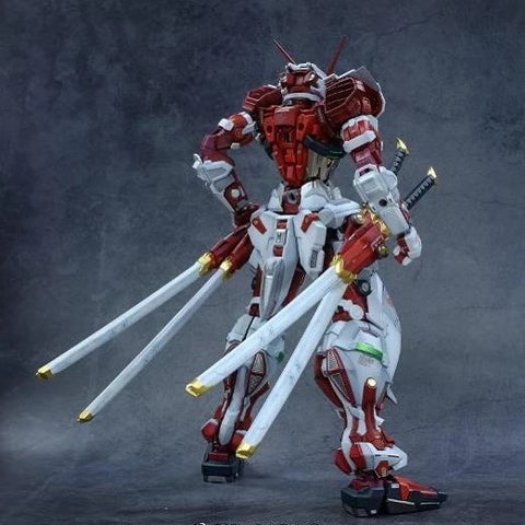 Nillson Work MBF-P02 Gundam Astray Red Frame w/ Weapons & Jetpack 1/60 Scale