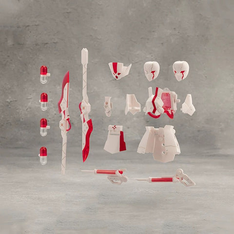 Kotobukiya Infinite Encounter Megalomaria Unit Exarmor White Nurse Model Kit