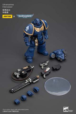 JoyToy Source JT6632 Warhammer 40K Ultramarines Intercessors 1/18 Scale