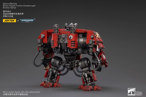 JoyToy Source Warhammer 40K Blood Angels Furioso Dreadnought Brother Samel Mecha 1/18 Scale 20cm / 7.87"