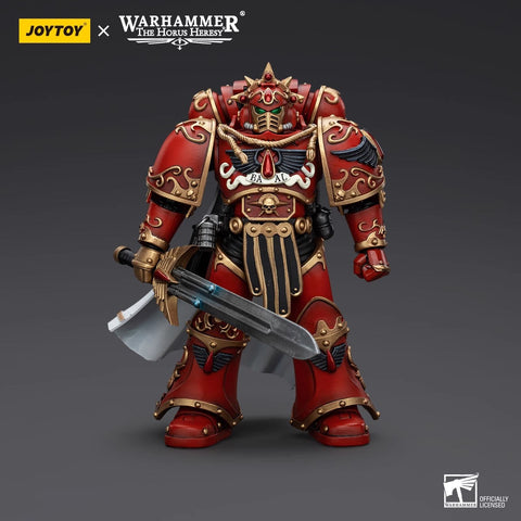 JoyToy Source Warhammer The Horus Heresy Blood Angels Legion Praetor with Paragon Blade 1/18 Scale 12 x 8 x 5.8 cm / 4.72 x 3.15 x 2.28''