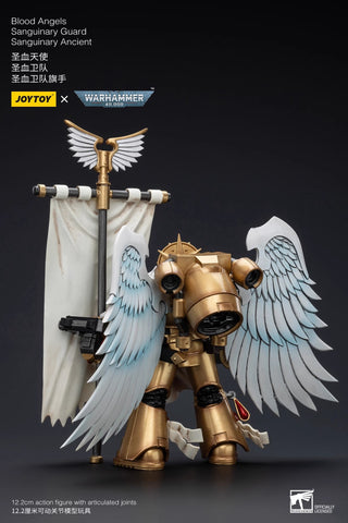 JoyToy Source Warhammer 40K Blood Angels Sanguinary Guard Sanguinary Ancient 1/18 Scale 12.2 x 7.2 cm / 4.8 x 2.83''