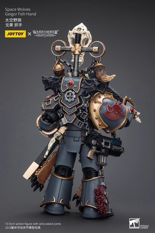 JoyToy Source Warhammer The Horus Heresy Space Wolves Geigor Fell-Hand 1/18 Scale 13.5cm / 5.31''