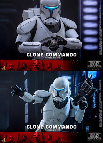 【Pre-Order】Hot Toys TMS131 Star Wars The Bad Batch Clone Commando 1/6  Scale 30cm / 11.81"