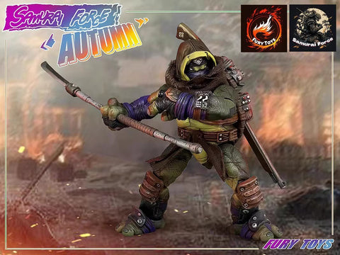 Fury Toys Samurai Turtles Assassin Autumn Donatello  1/12 Scale