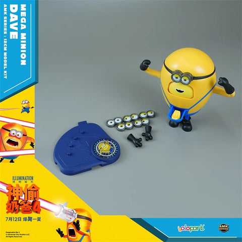 Yolopark AMK Series DM4 Mega Minion Super Dave Model Kit 12cm / 4.72''