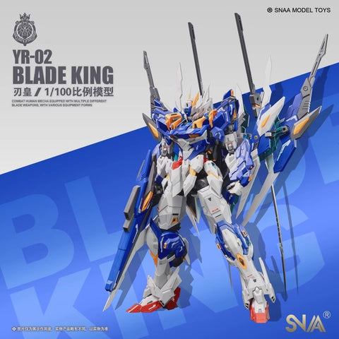 SNAA Model YR02 YR-02 Emperor Series Blade King Model Kit  1/100 Scale
