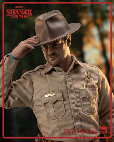 Threezero Stranger Things Season 1 Jim Hopper 1/6 Scale 31.8cm / 12.52''
