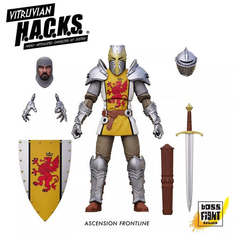 【Pre-Order】Boss Fight Studio Middle Ages Vitruvian Hacks Ascension Frontline 1/18 Scale